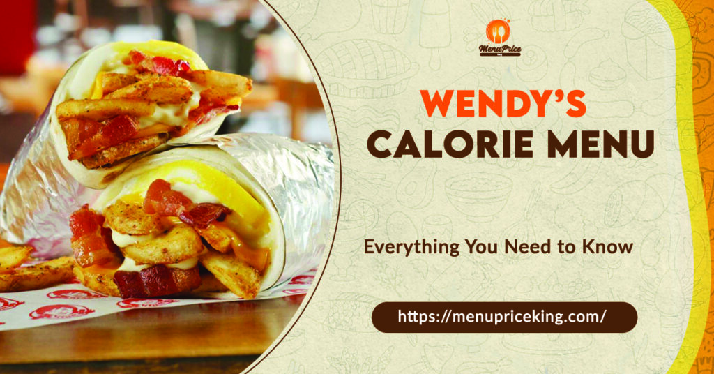 Wendy's Calories Menu