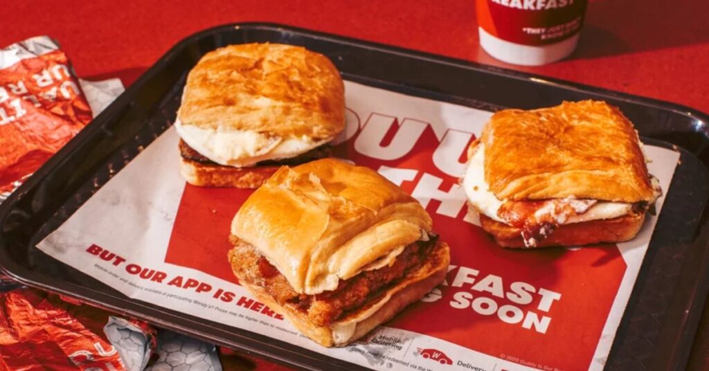 Wendy's Maple Bacon Chicken Croissant Combo