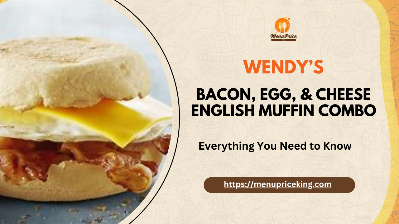 Bacon Egg Cheese English Muffin Combo