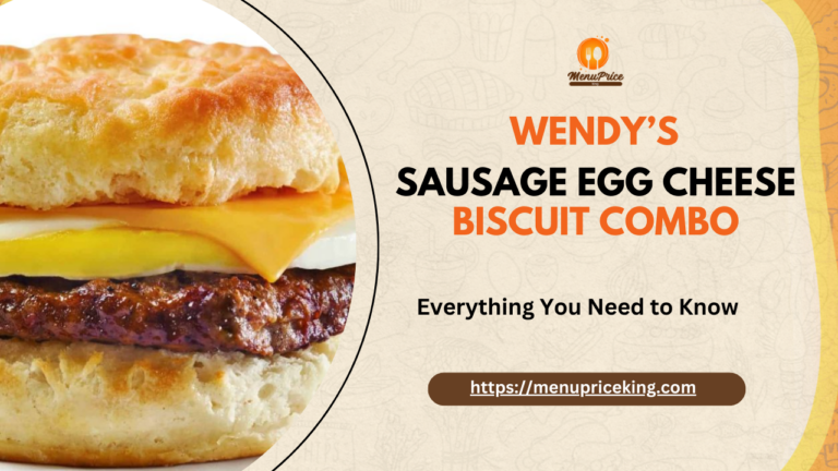 Sausage Egg Cheese Biscuit Combo