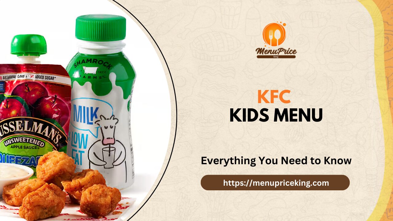 KFC Kids Menu