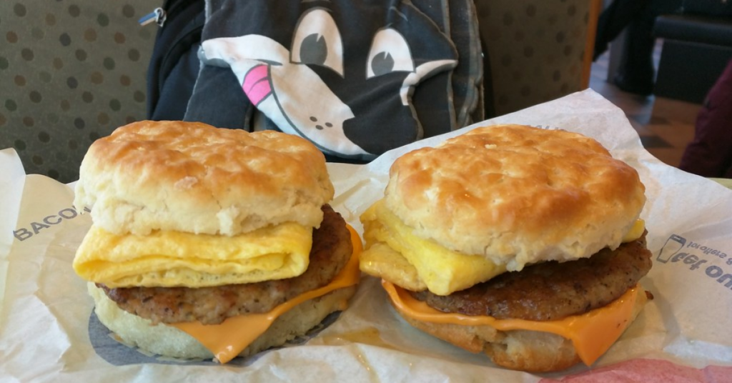 What's On Sausage Egg Cheese Biscuit Combo