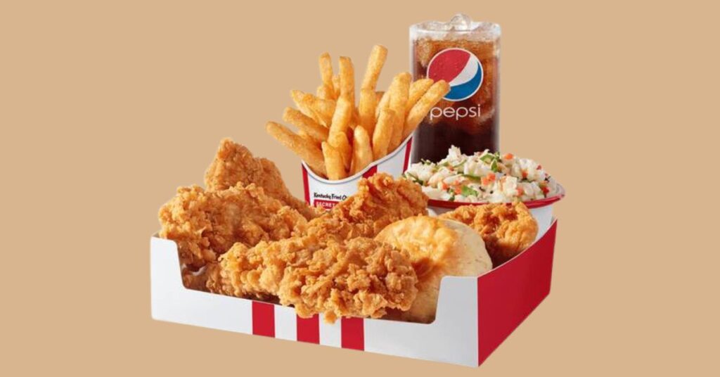 KFC Sandwich Menu