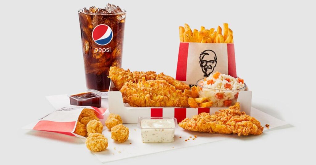 KFC Big Box Menu With Price