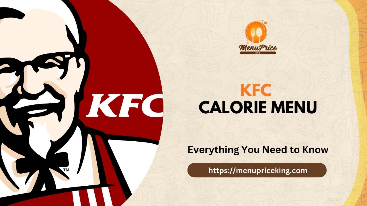 KFC Calorie Menu